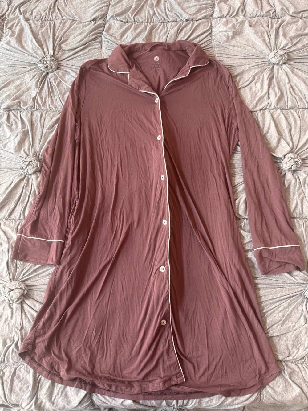 Kindred Bravely Clea Bamboo Long Sleeve Sleep Shirt